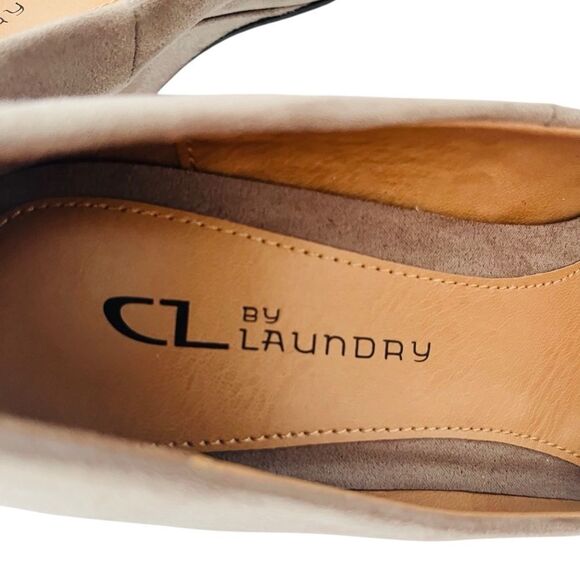 CL by Laundry Taupe Nima Wedge Pump size 8. - Picture 7 of 9